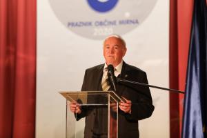 Mirna - praznik obcine 2020, zupan Dusan Skerbis, foto Alenka Strazisar Lamovsek (6)